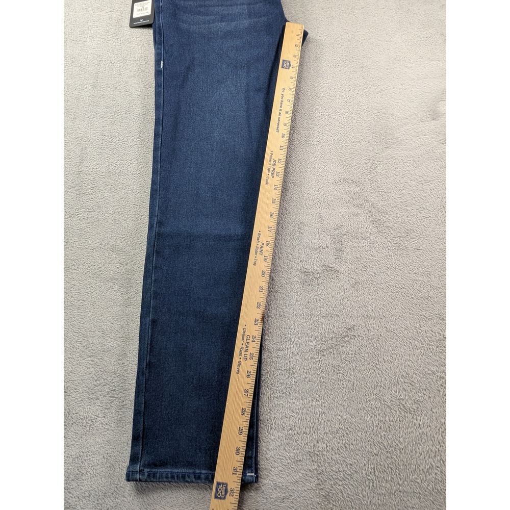 True Religion Rocco Relaxed Skinny Jeans Dark Scorched Wash Flap Pocket Mens 34 - Picture 8 of 15